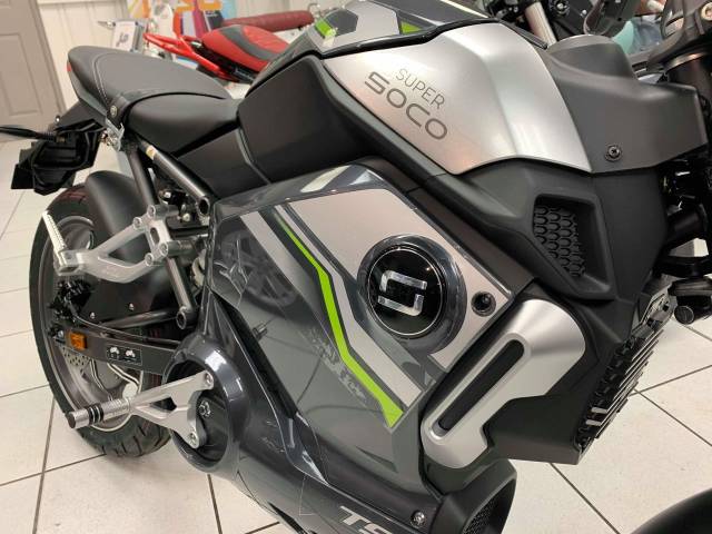 Vmoto Super Soco TS TSX - NOW IN STOCK Commuter Electric Silver