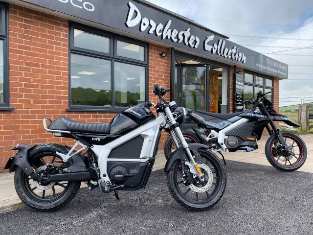 Horwin Cr6 Electric Motorcycle Tourer Electric Black
