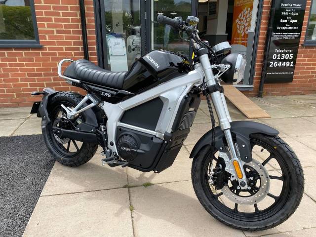 Horwin Cr6 Electric Motorcycle Tourer Electric Black