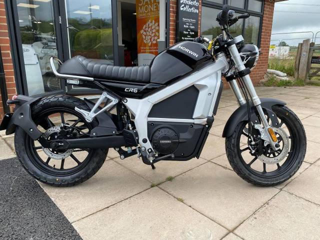 Horwin Cr6 Electric Motorcycle Tourer Electric Black