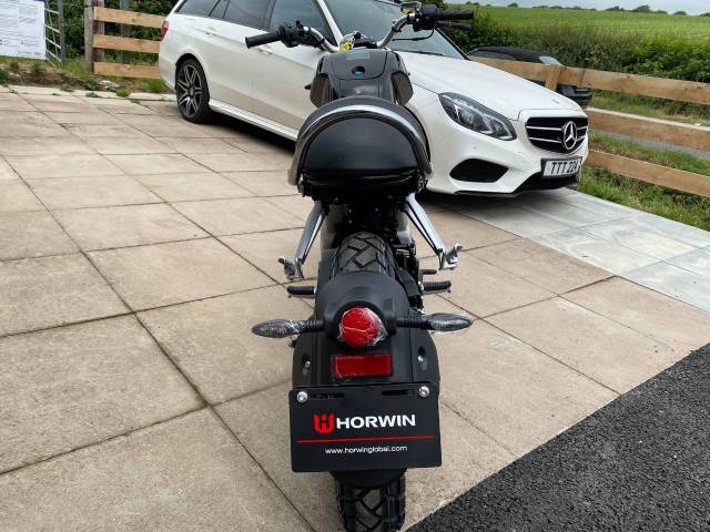 Horwin Cr6 Electric Motorcycle Tourer Electric Black