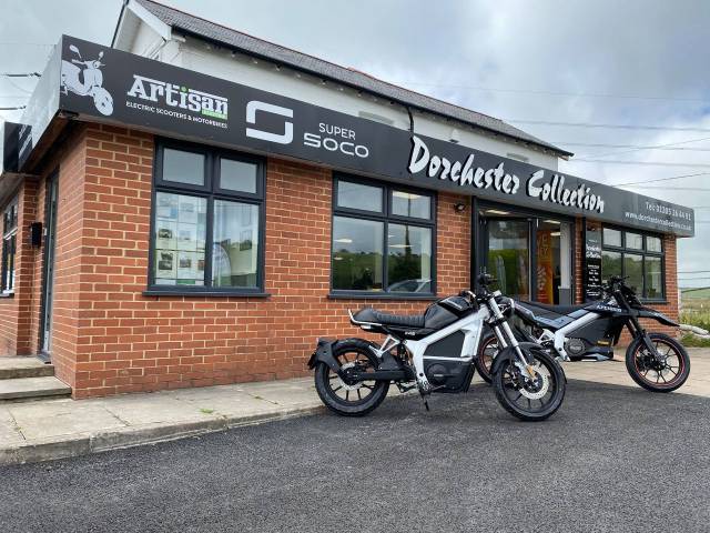 Horwin Cr6 Electric Motorcycle Tourer Electric Black