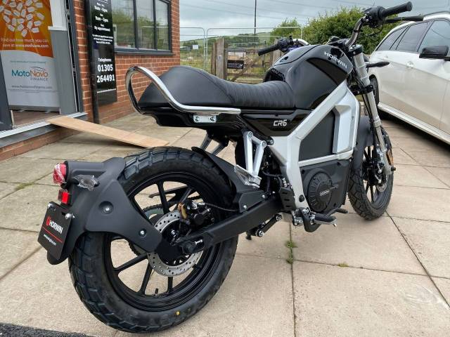 Horwin Cr6 Electric Motorcycle Tourer Electric Black