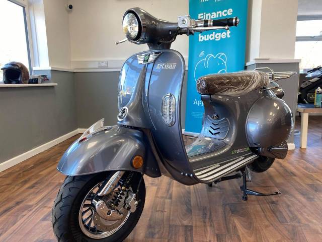 Artisan EV2000R TWIN BATTERY MODEL Scooter Electric Metallic Grey