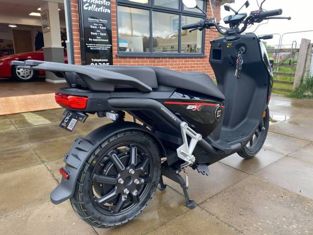 Super Soco CPX CPx - Dual Battery model - FINANCE & DELIVERY AVAILABLE Scooter Electric Black