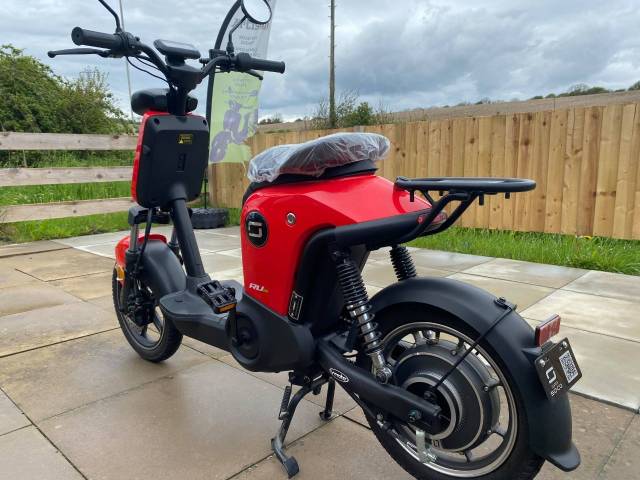 Vmoto Soco Super Soco RU - Assisted Pedal Cycle Moped Electric Red