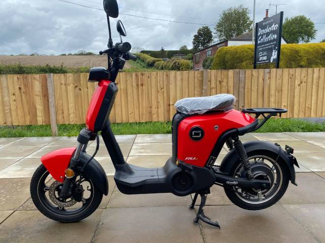 Vmoto Soco Super Soco RU - Assisted Pedal Cycle Moped Electric Red