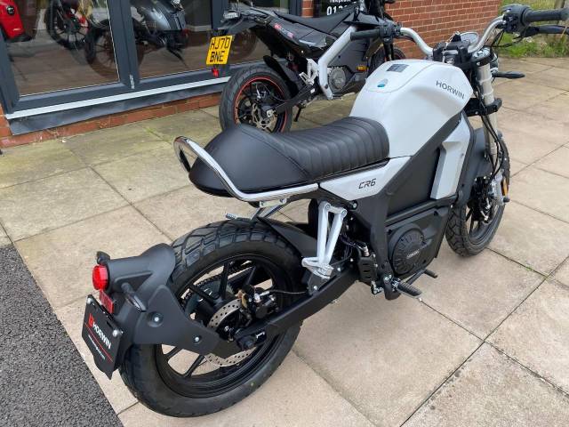 Horwin Cr6 CR6 Electric Motorcycle Commuter Electric White