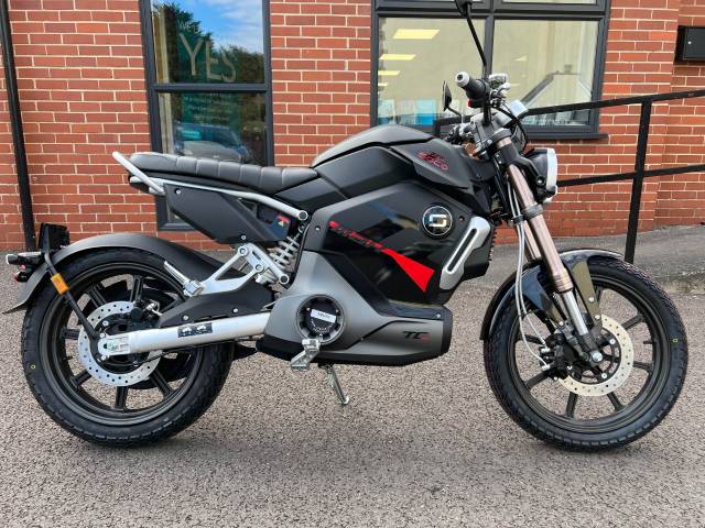 Super Soco TC MAX ELECTRIC MOTORCYCLE - IN STOCK Commuter Electric Black
