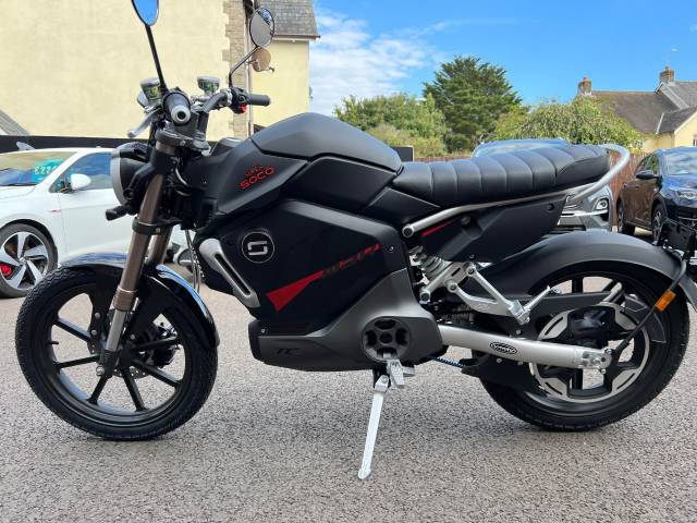 Super Soco TC MAX ELECTRIC MOTORCYCLE - IN STOCK Commuter Electric Black