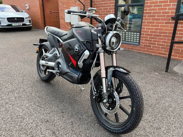 Super Soco TC MAX ELECTRIC MOTORCYCLE - IN STOCK Commuter Electric Black