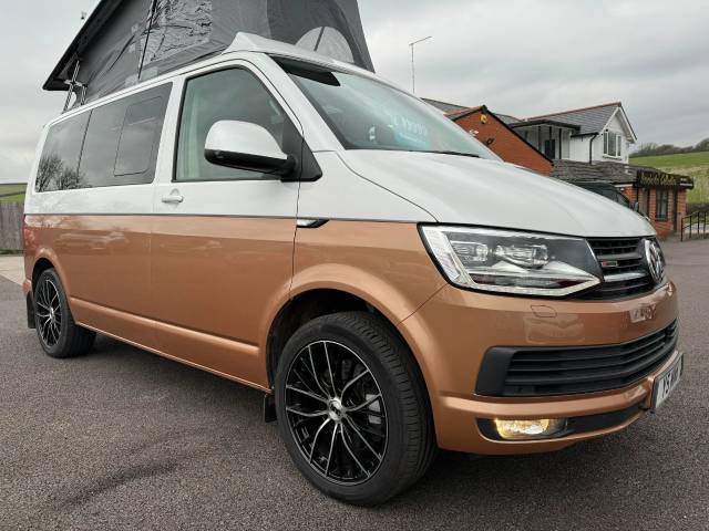 Volkswagen Camper Transporter 2.0 BiTDI BMT (204BHP) 4MOTION DSG - 4 BERTH CAMPERVAN SUV Diesel White