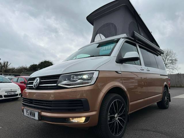 Volkswagen Camper Transporter 2.0 BiTDI BMT (204BHP) 4MOTION DSG - 4 BERTH CAMPERVAN SUV Diesel White