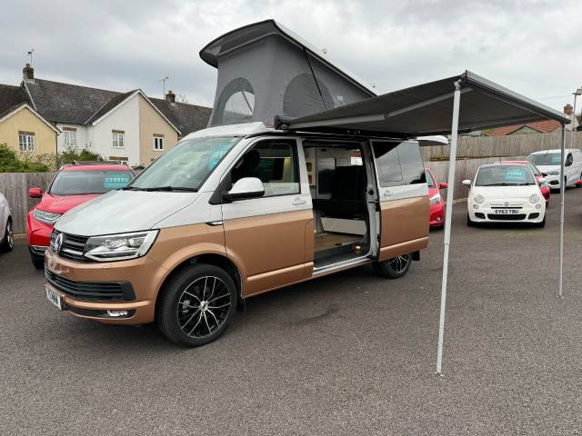 Volkswagen Camper Transporter 2.0 BiTDI BMT (204BHP) 4MOTION DSG - 4 BERTH CAMPERVAN SUV Diesel White