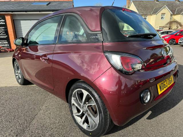 Vauxhall Adam 1.2i ecoFLEX Jam 3dr [Start Stop] Hatchback Petrol Red