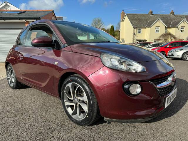 Vauxhall Adam 1.2i ecoFLEX Jam 3dr [Start Stop] Hatchback Petrol Red