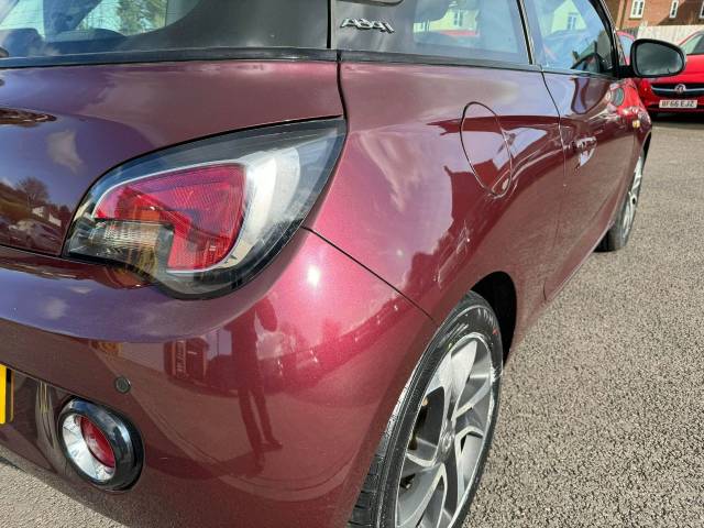 Vauxhall Adam 1.2i ecoFLEX Jam 3dr [Start Stop] Hatchback Petrol Red