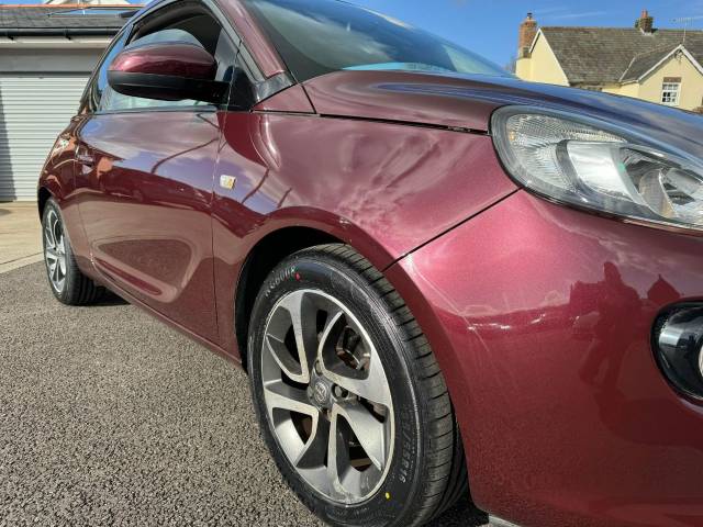 Vauxhall Adam 1.2i ecoFLEX Jam 3dr [Start Stop] Hatchback Petrol Red