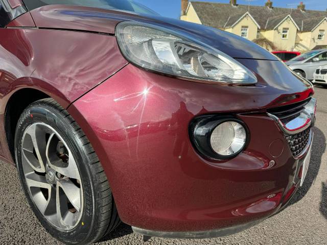 Vauxhall Adam 1.2i ecoFLEX Jam 3dr [Start Stop] Hatchback Petrol Red