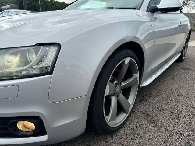 Audi A5 2.0 TDI Black Edition 2dr [Start Stop] (2011 Coupe Diesel Silver