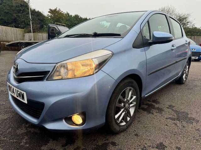 Toyota Yaris 1.33 VVT-i Icon+ 5dr Hatchback Petrol Blue
