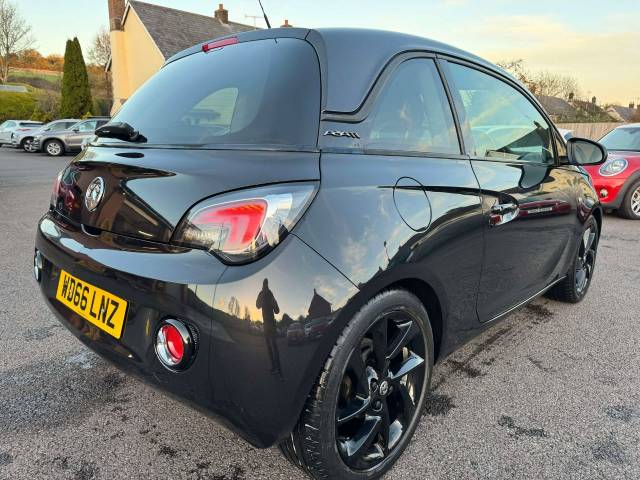 Vauxhall Adam 1.2i Energised 3dr Hatchback Petrol Black