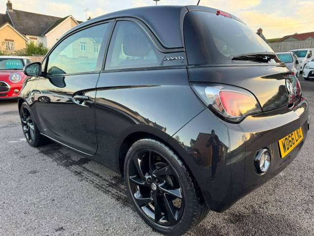 Vauxhall Adam 1.2i Energised 3dr Hatchback Petrol Black