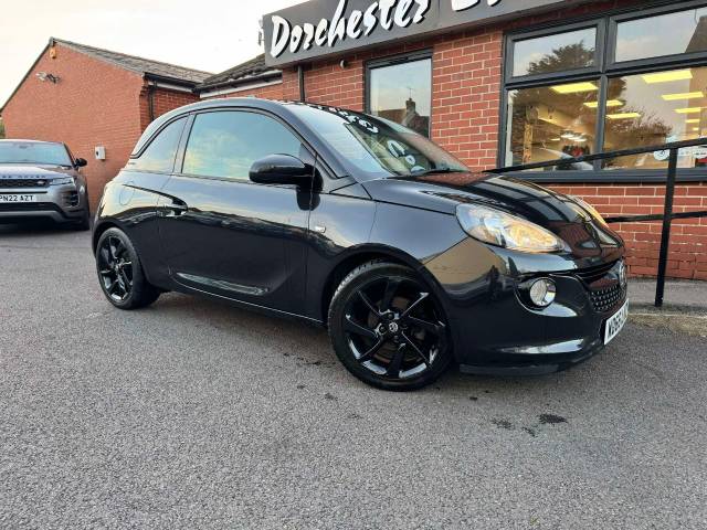 Vauxhall Adam 1.2i Energised 3dr Hatchback Petrol Black