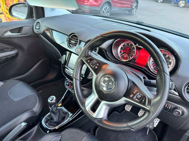 Vauxhall Adam 1.2i Energised 3dr Hatchback Petrol Black