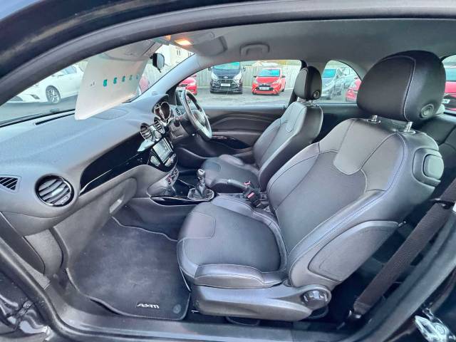 Vauxhall Adam 1.2i Energised 3dr Hatchback Petrol Black
