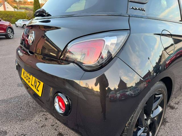 Vauxhall Adam 1.2i Energised 3dr Hatchback Petrol Black