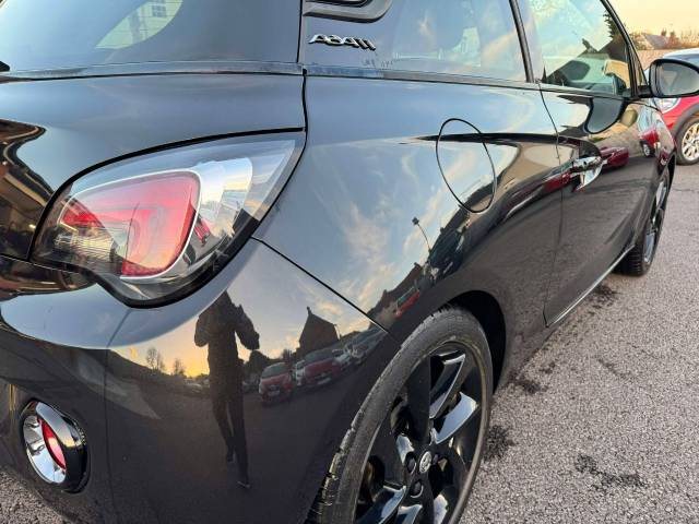 Vauxhall Adam 1.2i Energised 3dr Hatchback Petrol Black