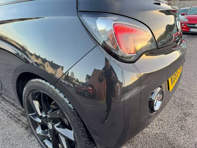 Vauxhall Adam 1.2i Energised 3dr Hatchback Petrol Black