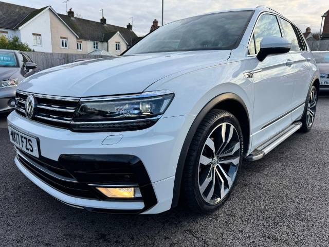 Volkswagen Tiguan 2.0 TDi (150) BlueMotion Tech R-Line 5dr Estate Diesel White