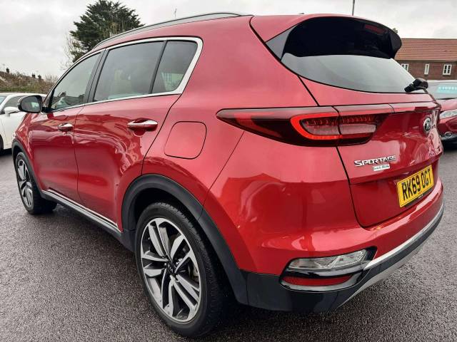 Kia Sportage 1.6 CRDi 48V ISG 4 5dr DCT Auto Estate Diesel Red