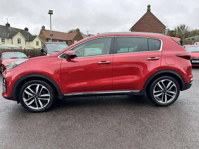 Kia Sportage 1.6 CRDi 48V ISG 4 5dr DCT Auto Estate Diesel Red