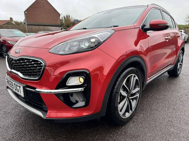 Kia Sportage 1.6 CRDi 48V ISG 4 5dr DCT Auto Estate Diesel Red