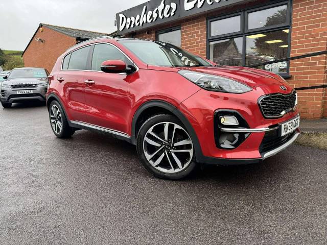 Kia Sportage 1.6 CRDi 48V ISG 4 5dr DCT Auto Estate Diesel Red