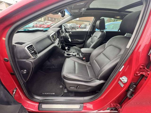 Kia Sportage 1.6 CRDi 48V ISG 4 5dr DCT Auto Estate Diesel Red