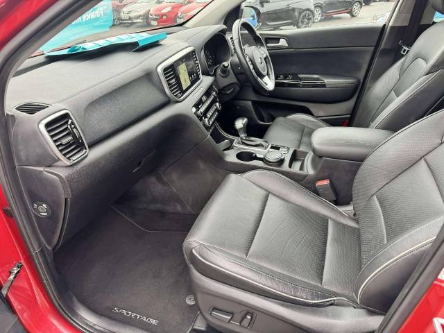 Kia Sportage 1.6 CRDi 48V ISG 4 5dr DCT Auto Estate Diesel Red