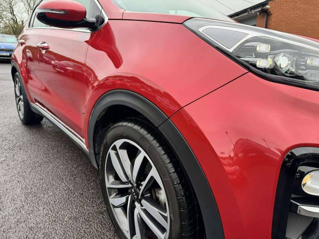 Kia Sportage 1.6 CRDi 48V ISG 4 5dr DCT Auto Estate Diesel Red