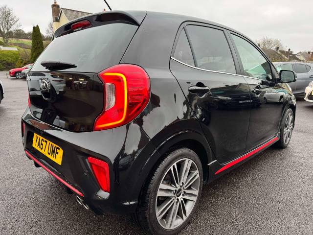 Kia Picanto 1.0 GT-line 5dr Hatchback Petrol Black