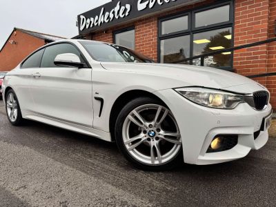BMW 4 Series 2.0 418d M Sport 2dr [Professional Media] Coupe Diesel WhiteBMW 4 Series 2.0 418d M Sport 2dr [Professional Media] Coupe Diesel White at Dorchester Collection Dorchester