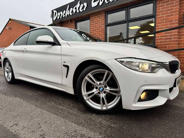 BMW 4 Series 2.0 418d M Sport 2dr [Professional Media] Coupe Diesel White