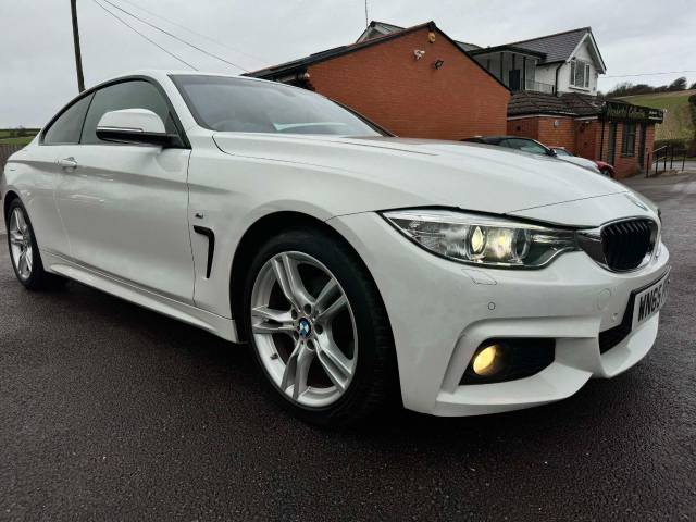 BMW 4 Series 2.0 418d M Sport 2dr [Professional Media] Coupe Diesel White