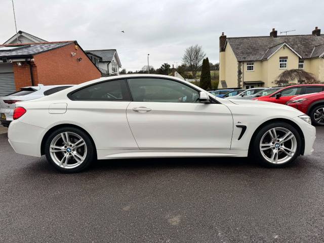 BMW 4 Series 2.0 418d M Sport 2dr [Professional Media] Coupe Diesel White