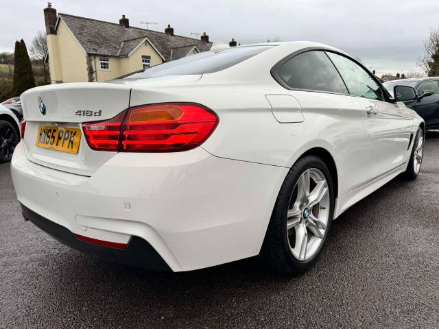 BMW 4 Series 2.0 418d M Sport 2dr [Professional Media] Coupe Diesel White