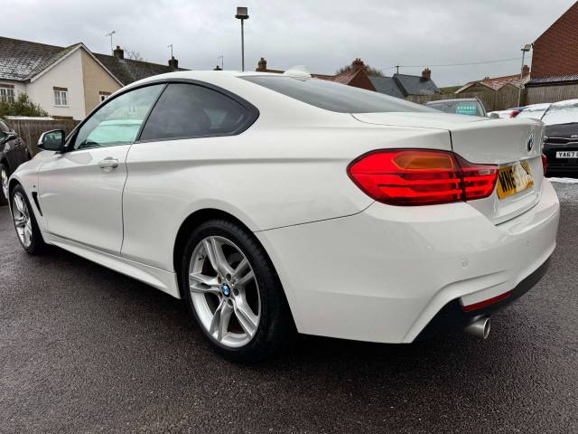 BMW 4 Series 2.0 418d M Sport 2dr [Professional Media] Coupe Diesel White