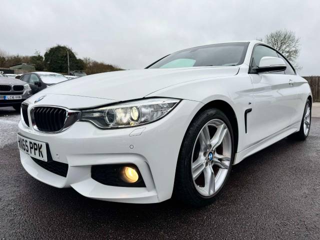 BMW 4 Series 2.0 418d M Sport 2dr [Professional Media] Coupe Diesel White