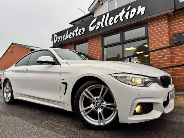 BMW 4 Series 2.0 418d M Sport 2dr [Professional Media] Coupe Diesel White